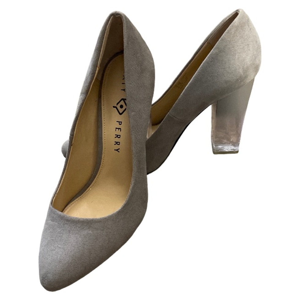 Katy Perry Collections Elegant Gray Heels - Picture 2 of 7